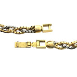 デザインネックレス K18YG/K18WG ジュエリー