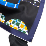 エルメス HERMES カレ90　BALADE ECO SSAISE シルク100％ レディース スカーフ