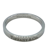 ティファニー TIFFANY＆CO フラットハンドリング Pt950  ジュエリー
