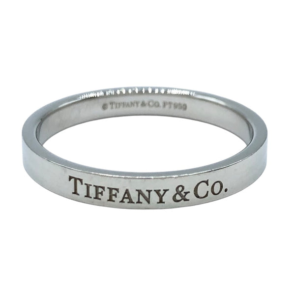 ティファニー TIFFANY＆CO フラットハンドリング Pt950  ジュエリー