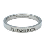 ティファニー TIFFANY＆CO フラットハンドリング Pt950  ジュエリー