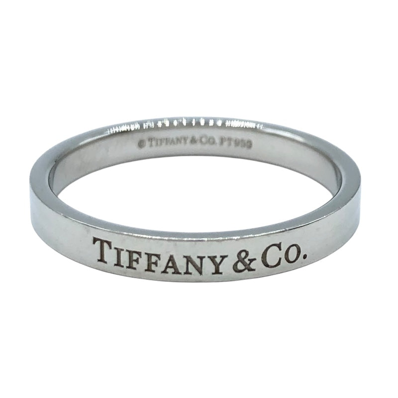 ティファニー TIFFANY＆CO フラットハンドリング Pt950  ジュエリー