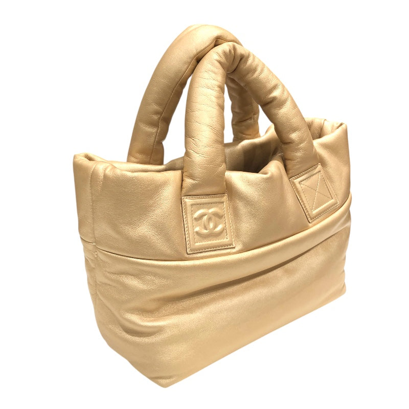 シャネル CHANEL コココクーントート A47107 ゴールド/GD金具 レザー レザー レディース トートバッグ