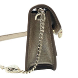 ブルガリ BVLGARI セルペンティフォーエバーマイクロバック 293455 ゴールド・ゴールド金具 レザー レザー レディース ショルダーバッグ