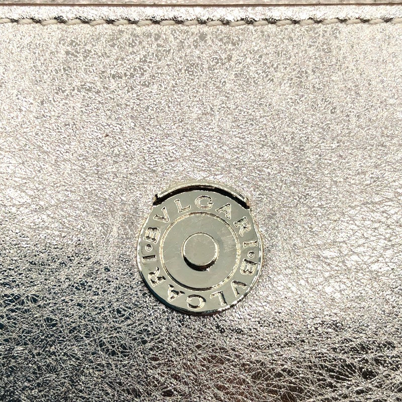 ブルガリ BVLGARI セルペンティフォーエバーマイクロバック 293455 ゴールド・ゴールド金具 レザー レザー レディース ショルダーバッグ