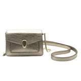 ブルガリ BVLGARI セルペンティフォーエバーマイクロバック 293455 ゴールド・ゴールド金具 レザー レザー レディース ショルダーバッグ