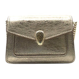 ブルガリ BVLGARI セルペンティフォーエバーマイクロバック 293455 ゴールド・ゴールド金具 レザー レザー レディース ショルダーバッグ