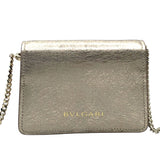 ブルガリ BVLGARI セルペンティフォーエバーマイクロバック 293455 ゴールド・ゴールド金具 レザー レザー レディース ショルダーバッグ