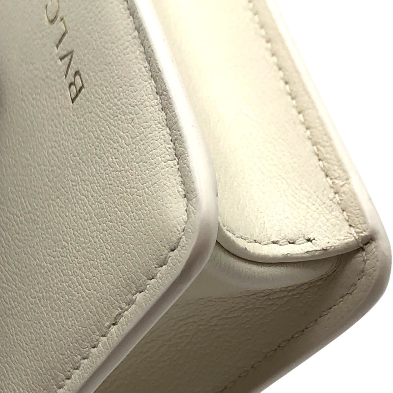 ブルガリ BVLGARI セルペンティフォーエバーマイクロバック 291764 ベージュ・ゴールド金具 レザー レザー レディース ショルダーバッグ