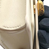 ブルガリ BVLGARI セルペンティフォーエバーマイクロバック 291764 ベージュ・ゴールド金具 レザー レザー レディース ショルダーバッグ