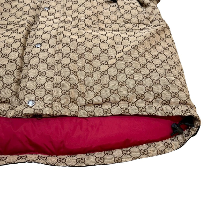 グッチ GUCCI ×THE NORTH FACE　GGロゴ　ダウンジャケット 670769 コットン メンズ ダウンジャケット