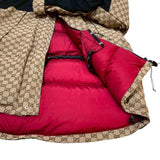 グッチ GUCCI ×THE NORTH FACE　GGロゴ　ダウンジャケット 670769 コットン メンズ ダウンジャケット