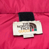 グッチ GUCCI ×THE NORTH FACE　GGロゴ　ダウンジャケット 670769 コットン メンズ ダウンジャケット