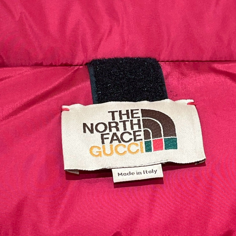 グッチ GUCCI ×THE NORTH FACE　GGロゴ　ダウンジャケット 670769 コットン メンズ ダウンジャケット