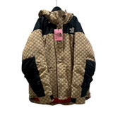グッチ GUCCI ×THE NORTH FACE　GGロゴ　ダウンジャケット 670769 コットン メンズ ダウンジャケット