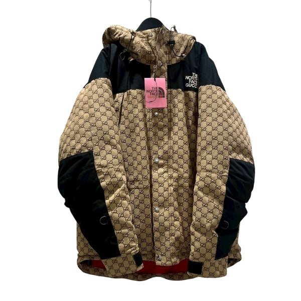 グッチ GUCCI ×THE NORTH FACE　GGロゴ　ダウンジャケット 670769 コットン メンズ ダウンジャケット