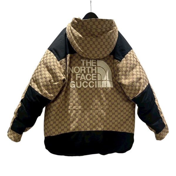 グッチ GUCCI ×THE NORTH FACE　GGロゴ　ダウンジャケット 670769 コットン メンズ ダウンジャケット