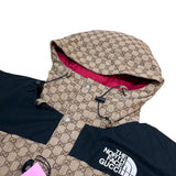 グッチ GUCCI ×THE NORTH FACE　GGロゴ　ダウンジャケット 670769 コットン メンズ ダウンジャケット
