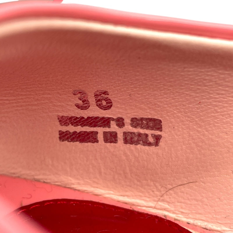 ロジェ ヴィヴィエ ROGER VIVIER バックルプラットフォームミュールサンダル ピンク レディース サンダル