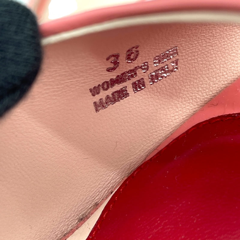 ロジェ ヴィヴィエ ROGER VIVIER バックルプラットフォームミュールサンダル ピンク レディース サンダル