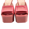 ロジェ ヴィヴィエ ROGER VIVIER バックルプラットフォームミュールサンダル ピンク レディース サンダル