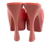 ロジェ ヴィヴィエ ROGER VIVIER バックルプラットフォームミュールサンダル ピンク レディース サンダル