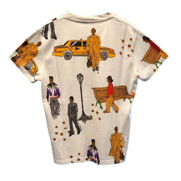 ルイ・ヴィトン LOUIS VUITTON 総柄プリントTシャツ HHY91W コットン メンズ 半袖Ｔシャツ