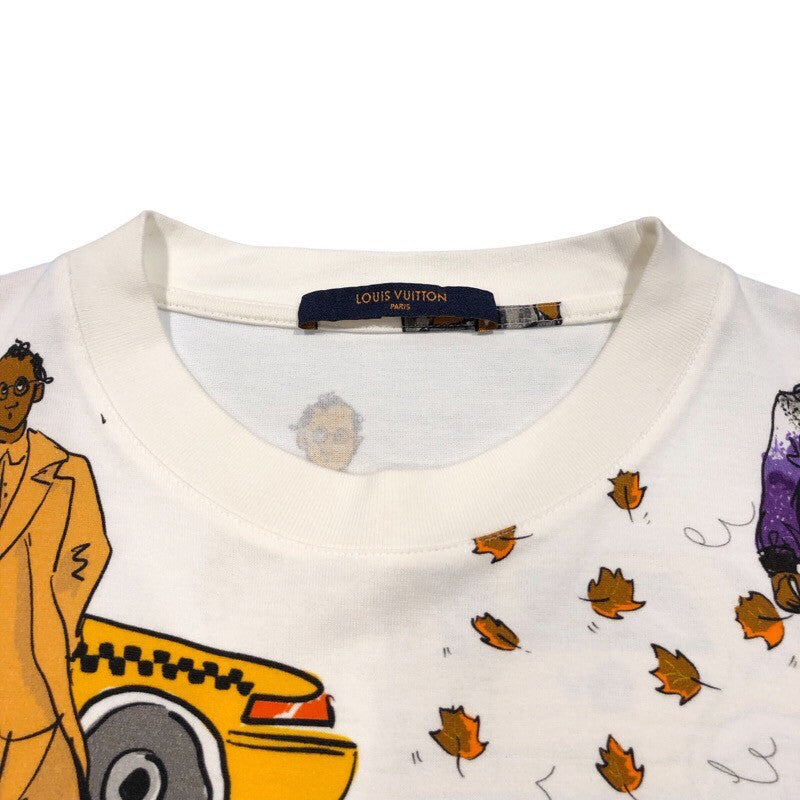 ルイ・ヴィトン LOUIS VUITTON 総柄プリントTシャツ HHY91W コットン メンズ 半袖Ｔシャツ