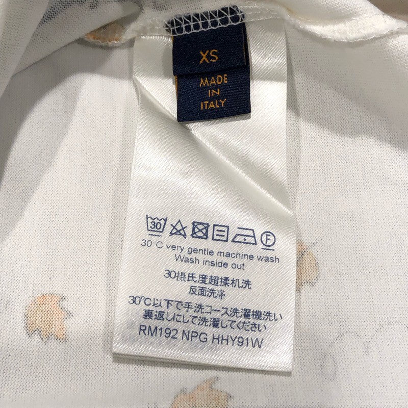 ルイ・ヴィトン LOUIS VUITTON 総柄プリントTシャツ HHY91W コットン メンズ 半袖Ｔシャツ