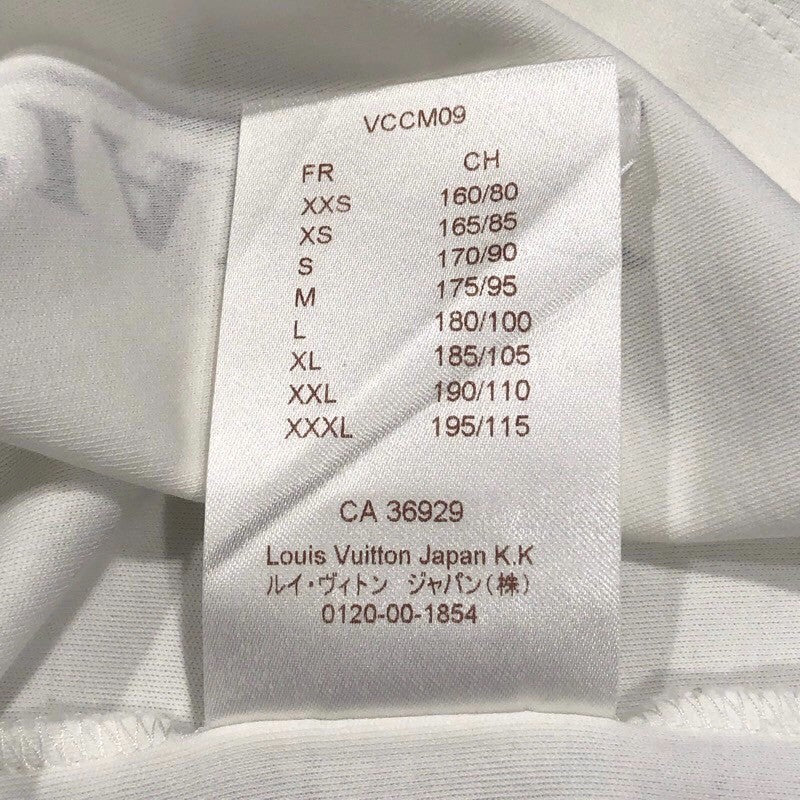 【さり気なく知的◎】Louis Vuitton 半袖 コットンTシャツ ロゴ さり気なく知的◎】Louis Vuitton 半袖 コットンTシャツ ロゴ