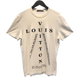 ルイ・ヴィトン LOUIS VUITTON ロゴプリントTシャツ HBY05W コットン メンズ 半袖Ｔシャツ