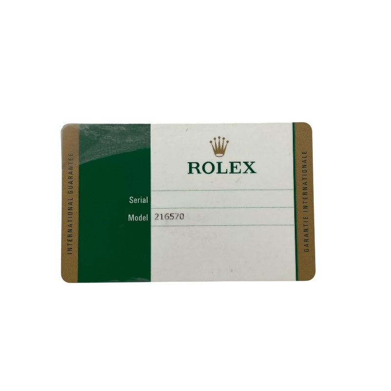 ロレックス ROLEX エクスプローラー2 216570 ブラック SS 自動巻き メンズ 腕時計
