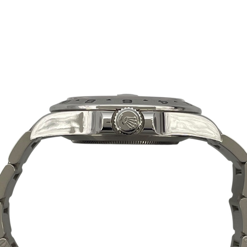 ロレックス ROLEX エクスプローラー2 216570 ブラック SS 自動巻き メンズ 腕時計