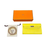エルメス HERMES ケリートゥーゴー B刻 ライム シルバー金具 エバーカラー レディース ショルダーバッグ