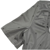 シャネル CHANEL ココマーク総柄ショートスリープトップス P76232 グレー ポリアミド レディース その他トップス