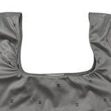 シャネル CHANEL ココマーク総柄ショートスリープトップス P76232 グレー ポリアミド レディース その他トップス