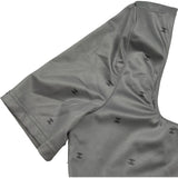 シャネル CHANEL ココマーク総柄ショートスリープトップス P76232 グレー ポリアミド レディース その他トップス