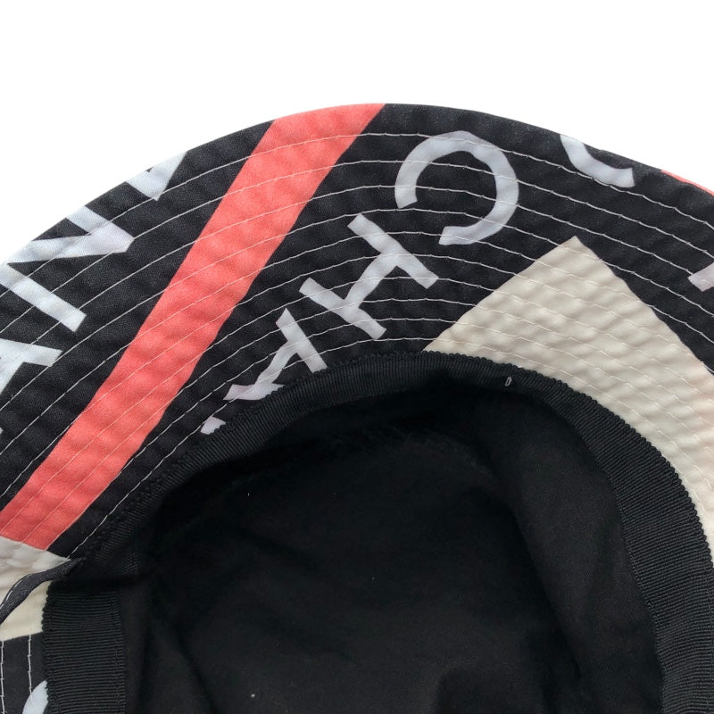 シャネル CHANEL ココマーク総柄バケットハット ブラック・ホワイト・ピンク コットン コットン ユニセックス その他ファッション雑貨
