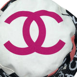 シャネル CHANEL ココマーク総柄バケットハット ブラック・ホワイト・ピンク コットン コットン ユニセックス その他ファッション雑貨
