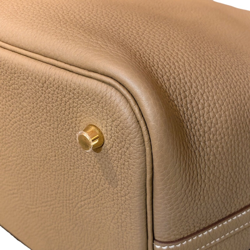 kotsubu._.uさま専用【美品】HERMES ピコタンロック エトゥープ ピコタンロックPM エトゥープ ベージュ[H056289CC18] Picotin