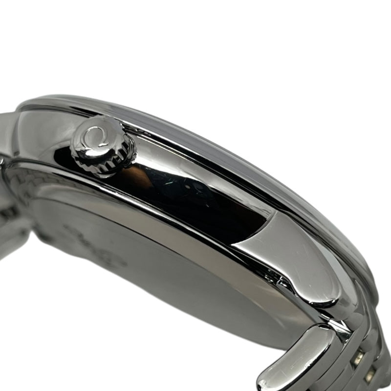 オメガ OMEGA デビル プレステージ コーアクシャル 36.8mm 424.10.37.20.03.001 ブルー SS 自動巻き メンズ 腕時計