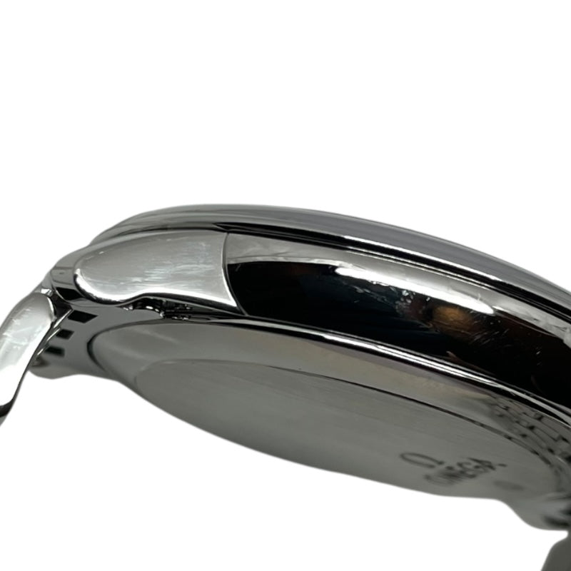 オメガ OMEGA デビル プレステージ コーアクシャル 36.8mm 424.10.37.20.03.001 ブルー SS 自動巻き メンズ 腕時計