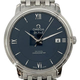 オメガ OMEGA デビル プレステージ コーアクシャル 36.8mm 424.10.37.20.03.001 ブルー SS 自動巻き メンズ 腕時計