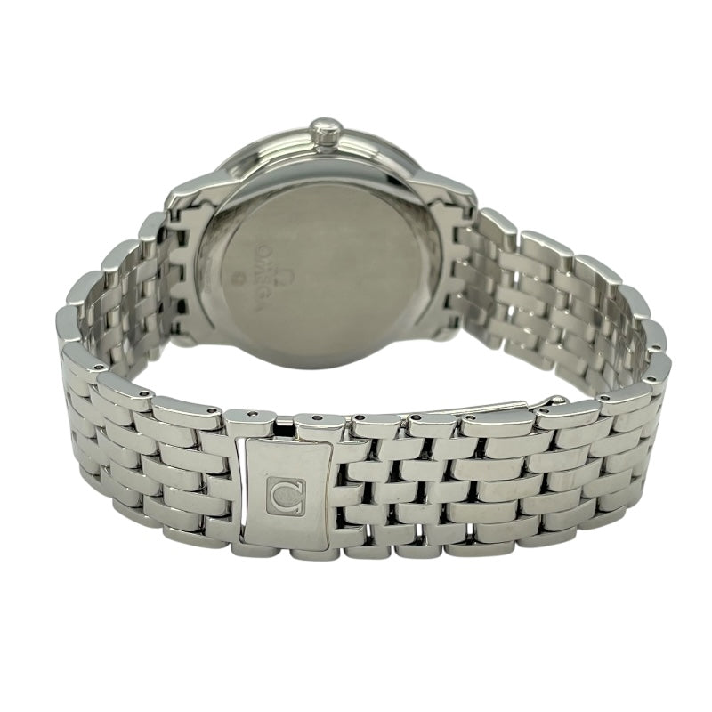オメガ OMEGA デビル プレステージ コーアクシャル 36.8mm 424.10.37.20.03.001 ブルー SS 自動巻き メンズ 腕時計