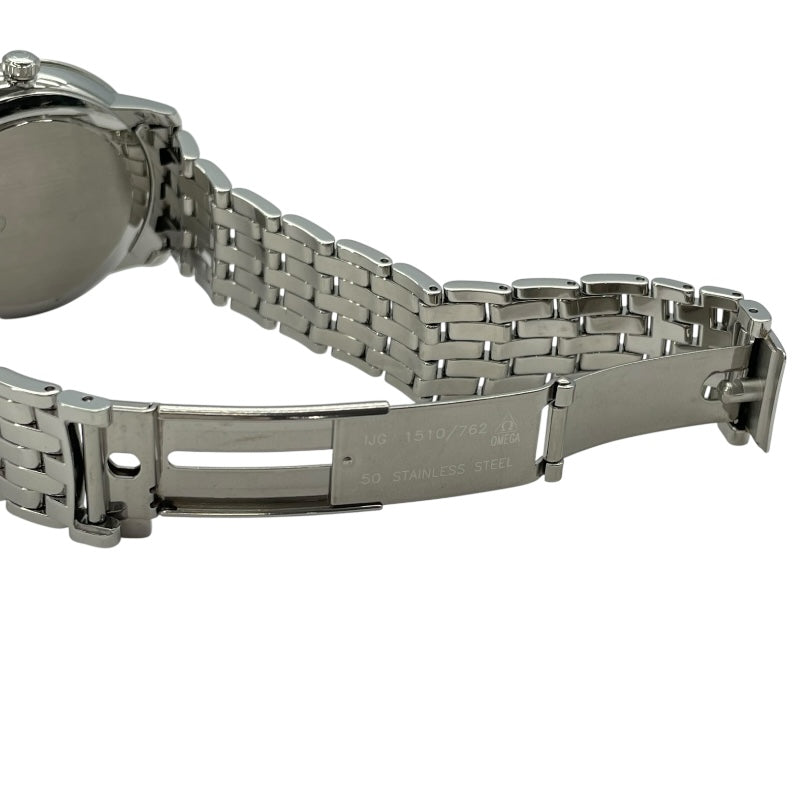 オメガ OMEGA デビル プレステージ コーアクシャル 36.8mm 424.10.37.20.03.001 ブルー SS 自動巻き メンズ 腕時計