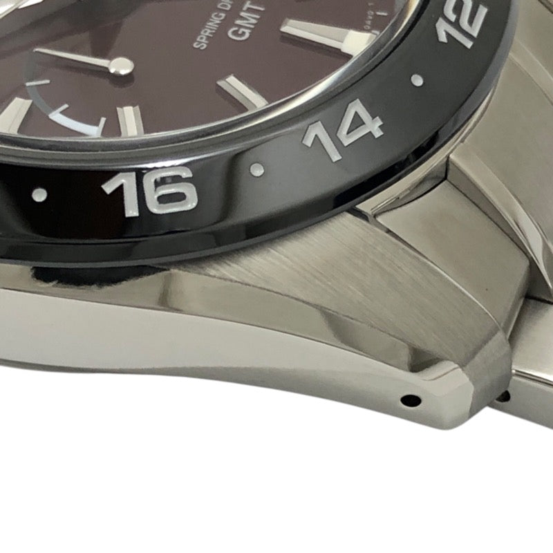 グランドセイコー Grand Seiko スポーツコレクション キャリバー9Ｒ SBGE305 ワインレッド SS メンズ 腕時計