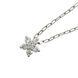 ミキモト MIKIMOTO K18　ダイヤネックレス K18WG ジュエリー