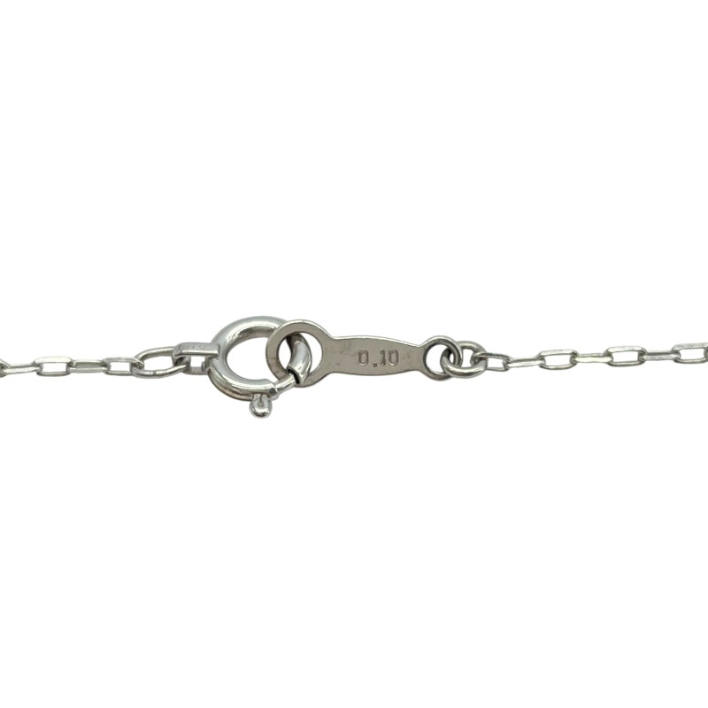 ミキモト MIKIMOTO K18　ダイヤネックレス K18WG ジュエリー