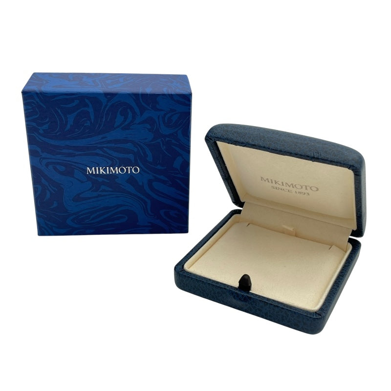 ミキモト MIKIMOTO K18　ダイヤネックレス K18WG ジュエリー