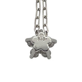 ミキモト MIKIMOTO K18　ダイヤネックレス K18WG ジュエリー